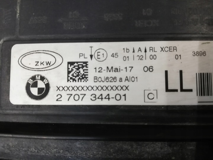 фото №16, Bmw i8 i12 i15 лампа перед правая laser 7446810