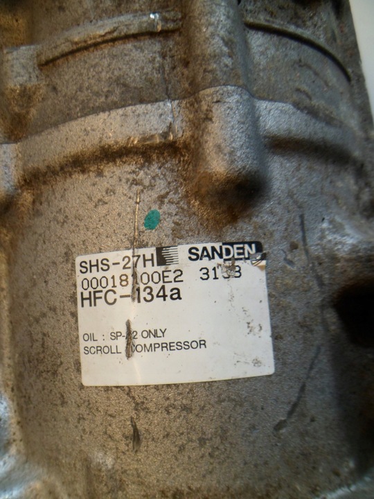 фото №5, Mg zs ev компрессор компрессор кондиционера shs-27h 3153