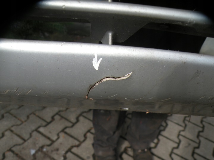 фото №8, Chrysler voyager iv бампер + решётка + противотуманные фары перед