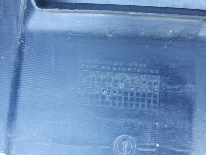 фото №14, Honda crv 06-09 2006-2009 бампер переднее перед