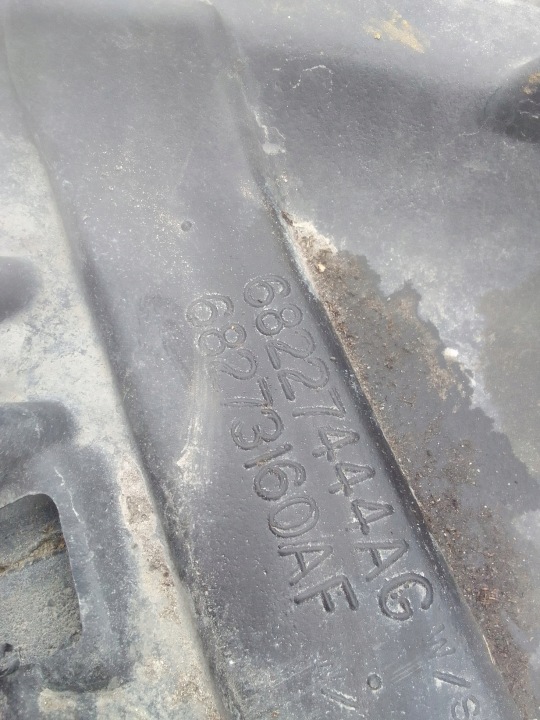 фото №14, Chrysler pacifica 17- захист під бампер передній 68273160af usa