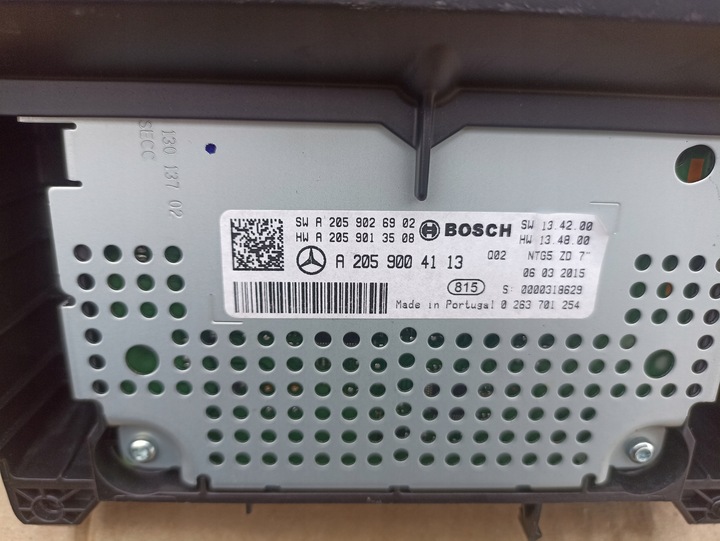 фото №7, Дисплей екран монітор mercedes w205 c-klasa