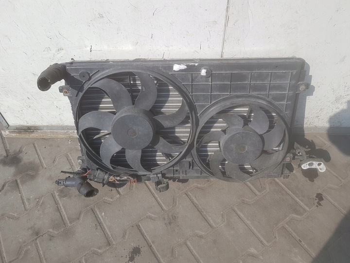 фото №2, Seat altea 04-08r 1.6 8v mpi радиатор вентиляторы