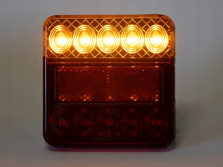 фото №12, 2x лампа задняя прицепы комбинированная led диодный универсальный магнит пара