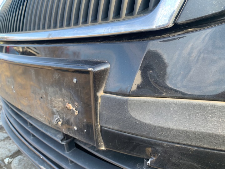 фото №6, Skoda octavia ii mk2 бампер передній перед pod pdc - lf9r
