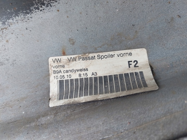 фото №15, Бампер перед vw passat b6 3c0 r-line білий lb9a