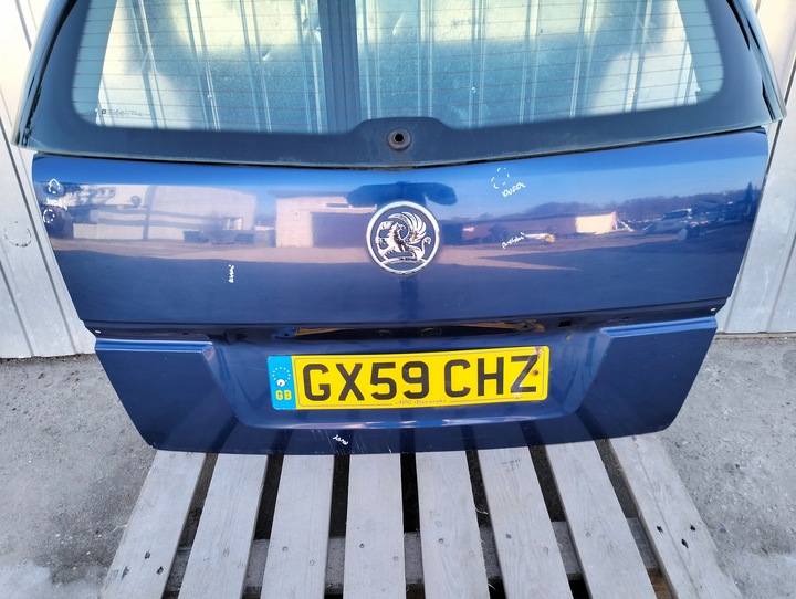 фото №10, Кришка багажника opel zafira b ii роки 2005-2014 колір z21b