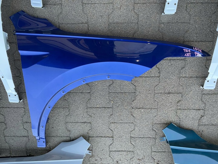 фото №11, Vw tiguan ii рестайлинг крыло перед lc3j la7c ld5k lc9a la7w