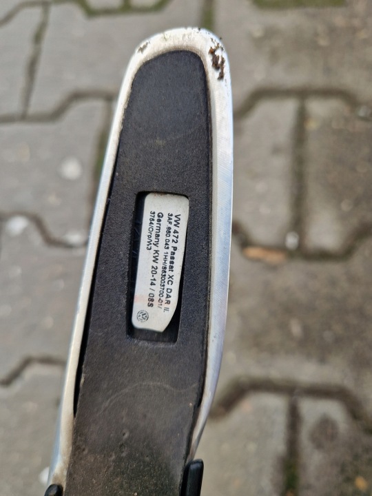 фото №7, Vw passat b7 универсал рейлинг рейлинги крышные хром 3af860043 3af860044