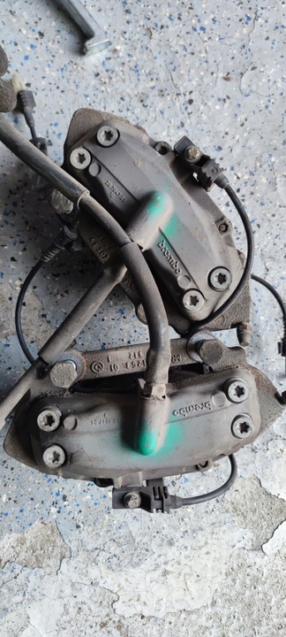 фото №5, Mercedes w211 зажимы передние 312mm 20.7047.04