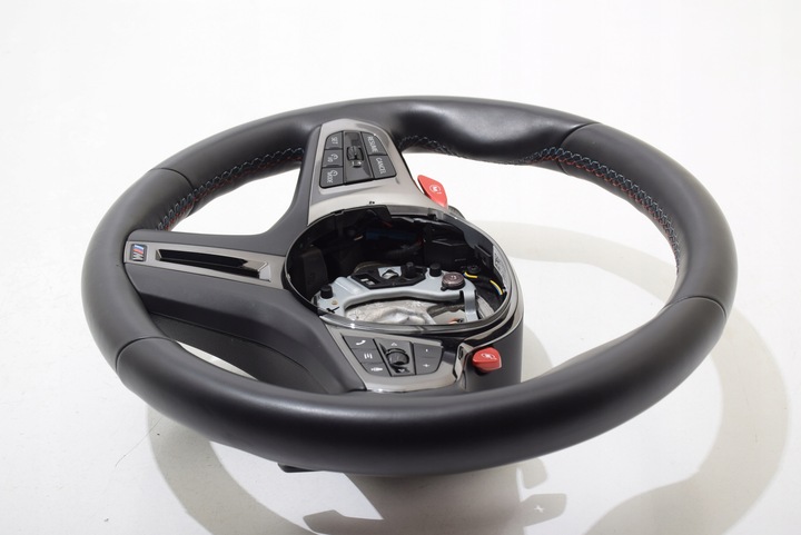 фото №10, Bmw x5m f95 lci x6m f96 xm g09 руль м-пакет лепестки карбон wibracje