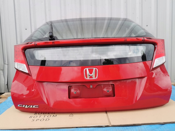 фото №11, Honda civic ix 11-13 хэтчбек крышка багажника комплектная демонтаж
