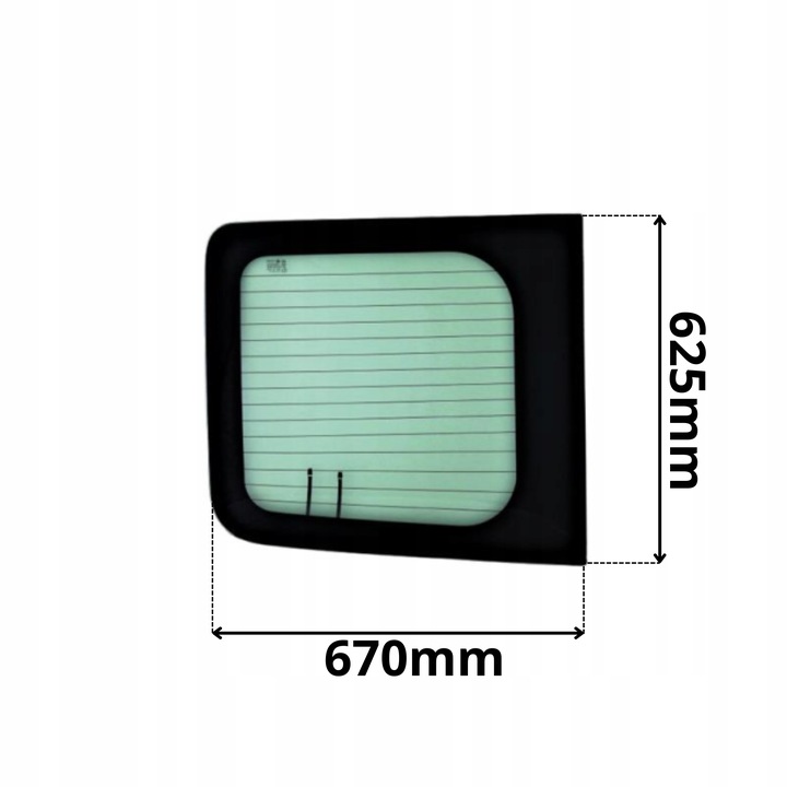 фото №1, Скло ліва задня w двері renault trafic ii 2 01-14 0243