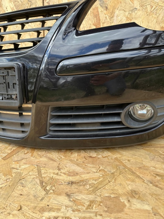 фото №7, Бампер перед передний vw polo 9n3 2005-2009 противотуманка чёрный lc9z oem номер