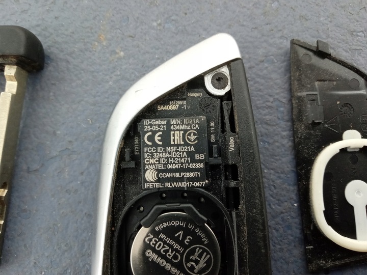 фото №5, Bmw x3 g01 g02 g20 ключ pilot keyless 5a40697
