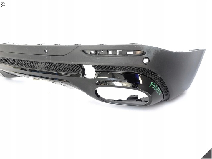 фото №9, Mercedes glb x247 amg 19-25 рестайлінг mopf бампер спойлер дифузор зад 4xpdc