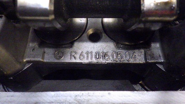 фото №12, Головка двигателя валы распределительный вал mercedes vito ii w639 2.2 cdi r6110160504