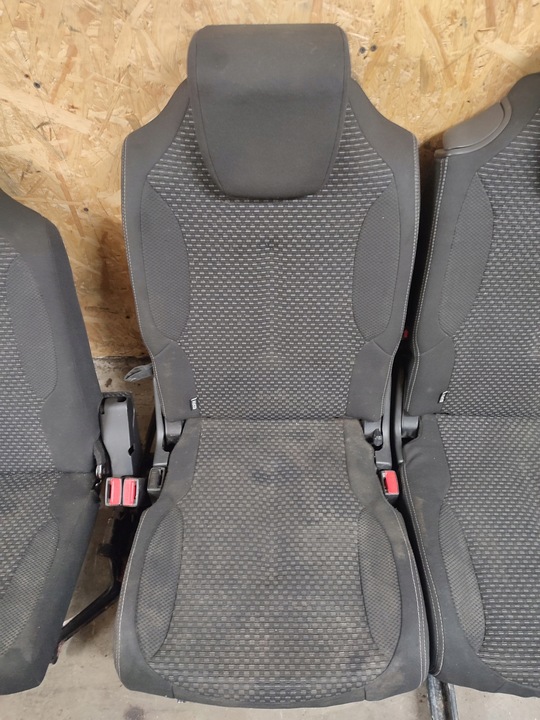 фото №5, Сидіння диван зад комплект citroen c4 grand picasso i 2 3 ряд 2006-2013