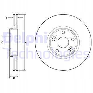 ДИСК HAM.ПЕРЕДНЯ RENAULT SCENIC RX4 02-