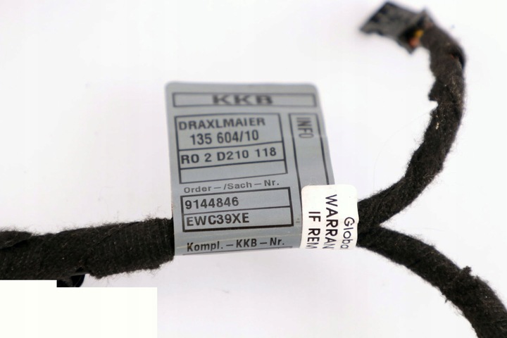 фото №10, Mini cooper cabrio r57 жгут кабель крышки багажника 9144846