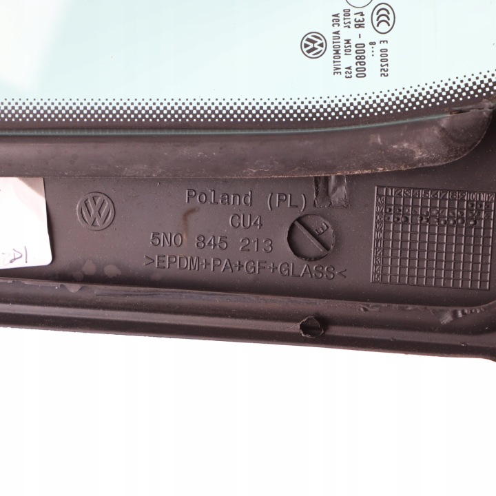 фото №11, Volkswagen tiguan 5n скло дверна задня ліва двері зелений as3 5n0845213e