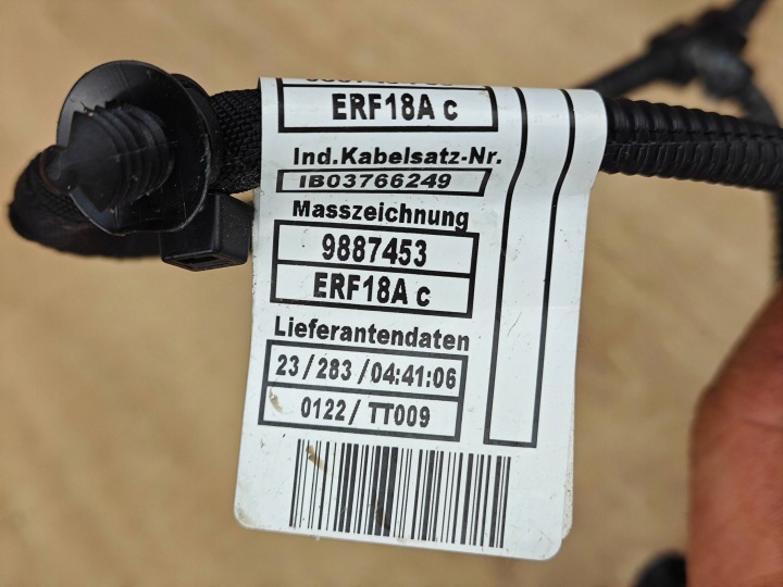 фото №7, Оригінальна джгут проводки двигуна b57d30b bmw 3.0d g06 g05 9887452 12km