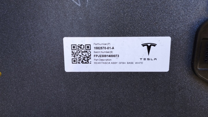 фото №15, Бампер задний tesla 3 рестайлинг 2023- 1582570-01-a