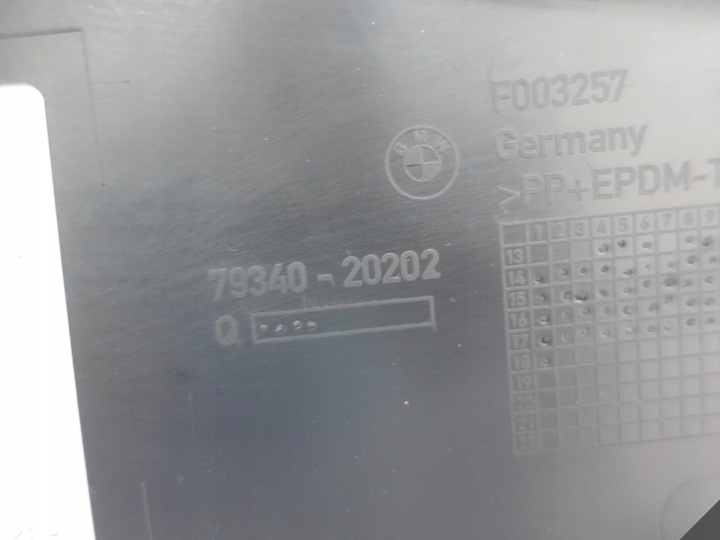 фото №10, Bmw 4 f32 f33 боковина обивка правая перед