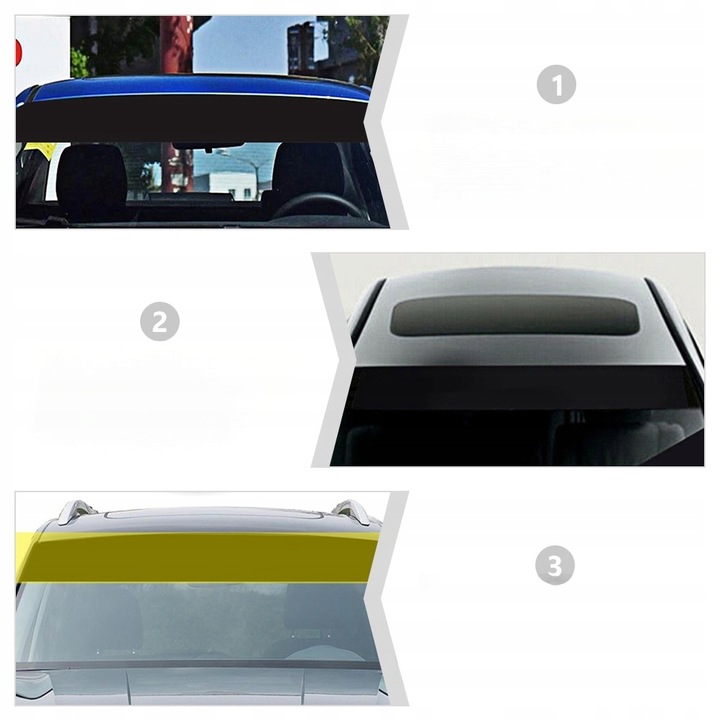 фото №6, Наклейка na передняя стекло автомобиля противосолнечный прочный