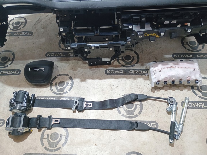 фото №13, Jeep compass ii trailhawk подушка безпеки панель консоль подушки ремені оригінал демонтаж