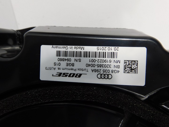 фото №12, Audi a7 4g рестайлинг озвучивание bose усилитель комплект