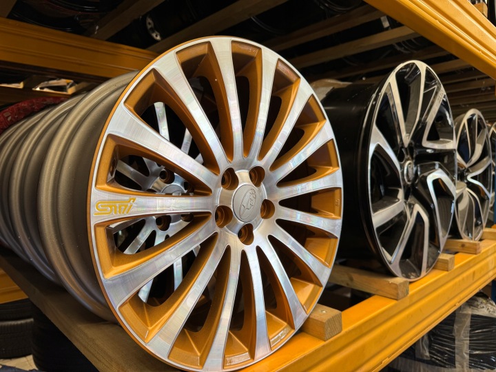 фото №12, Диски 18 subaru impreza sti wrx 7.5 et55 5x100