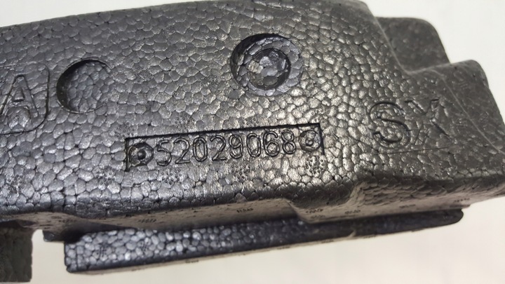 фото №9, Fiat 500 sport рестайлінг абсорбер бампера перед 14-16r