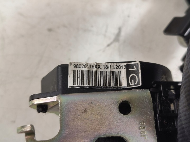 фото №2, Pas безпеки переднє лівий citroen ds5 11-15 98028119xx