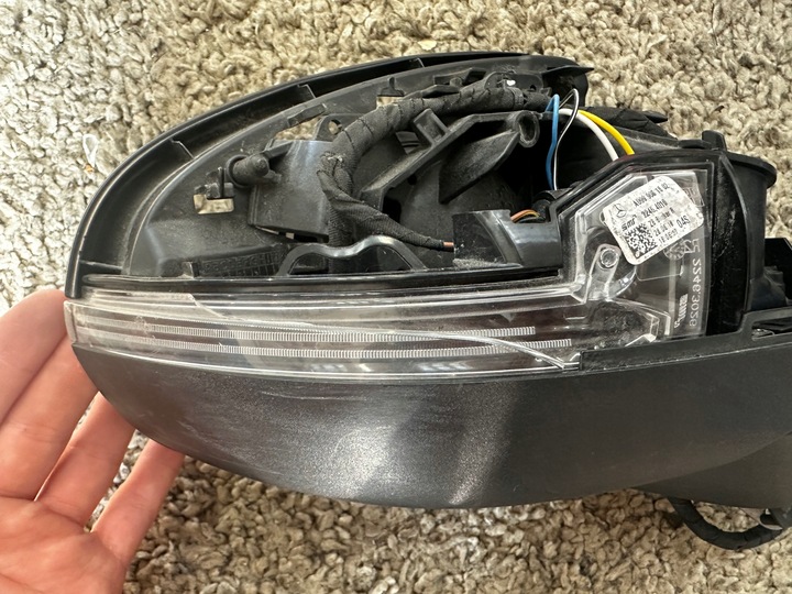 фото №9, Mercedes a w177 дзеркало праві 7+7pin a0998117400