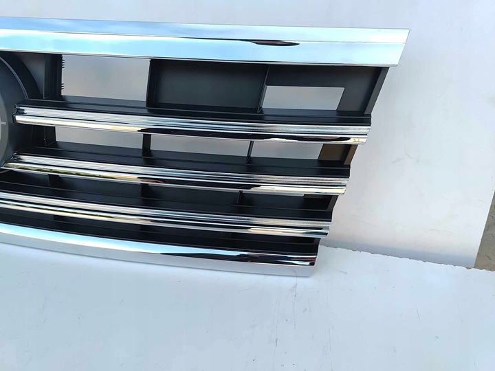 фото №6, Volkswagen touareg iii 18- решётка радиатора решётка бампера перед новая оригинальный номер 4157