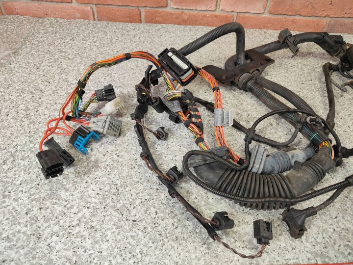 фото №6, Bmw x5 e53 3.0d m57n джгут провід двигуна 7796818 uk