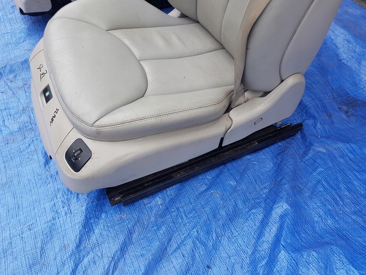 фото №14, Mercedes sl r230 w230 комплектные сиденья левый водителя правые пассажира комплект