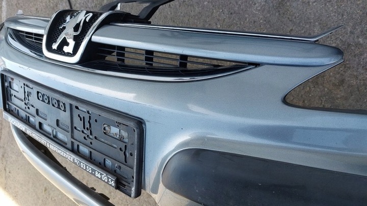 фото №10, Peugeot 607 00- бампер переднє решітка радіатора ezdc