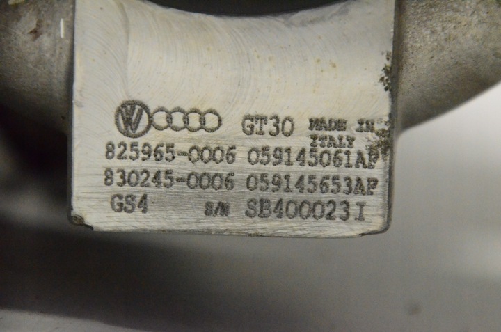 фото №10, Vw audi турбонагнетатель двойная 825965-0006 .