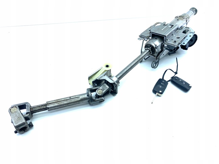 фото №12, Колонка кермова замок запалювання ключ skoda fabia ii 07-14 eu org