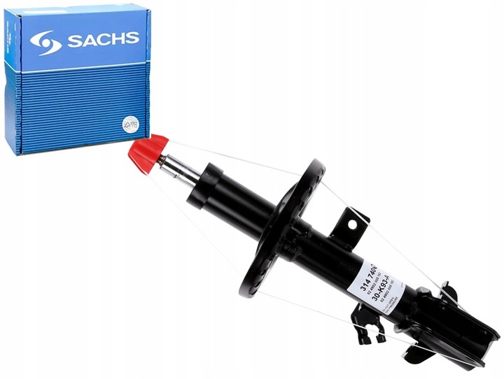 фото №1, Амортизатор перед лівий nissan note 1.4 1.5d 1.6 03.06-06.12 sachs