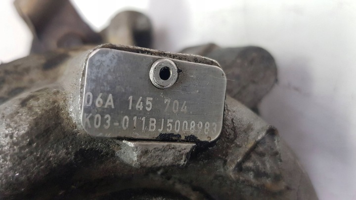 фото №6, Турбонагнітач 06a145704l audi a3 8l tt 8n leon i octavia i 1.8t 180km