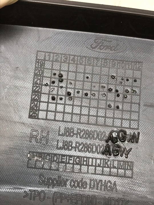 фото №8, Планка крыльев зад правая ford mustang mach e st-line lj8b-r286d02