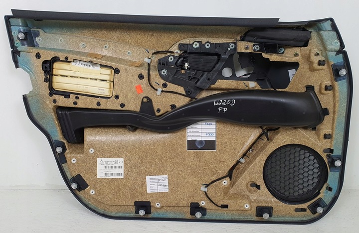 фото №6, Оббивка боковина праві перед mercedes w220 європа