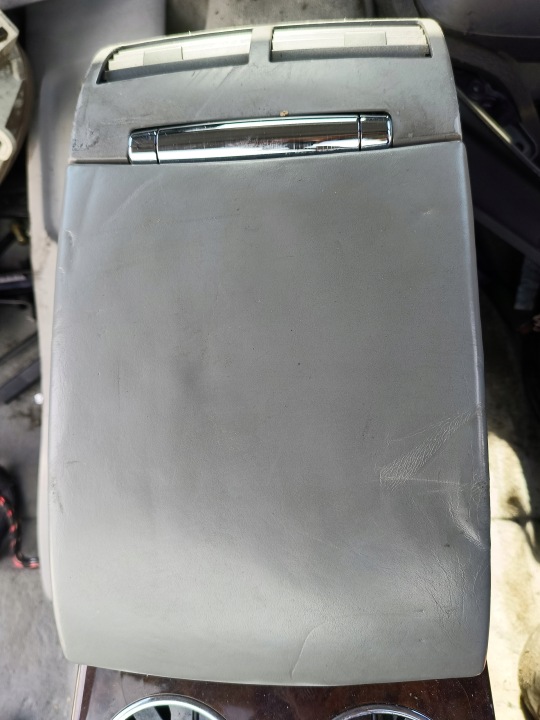 фото №6, Vw phaeton 04-07 подлокотник туннель средний управление воздуховод зад
