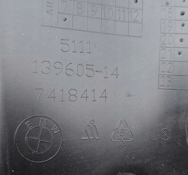 фото №7, Bmw x3 g01 впуск канал повітря w бампер правий перед 7418414