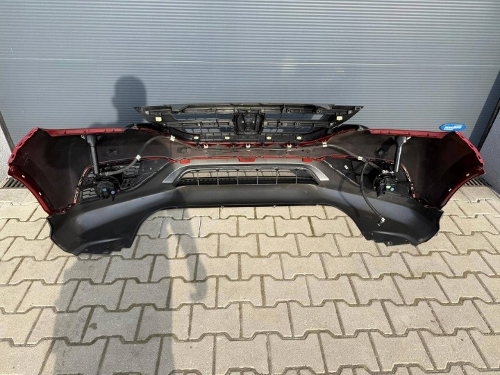 фото №11, Honda cr-v iv 12-15 бампер перед комплектний колір r539p