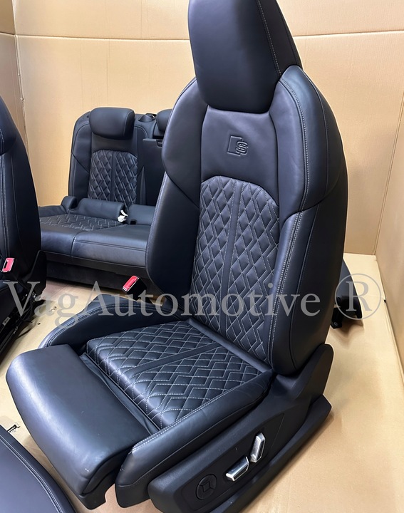 фото №13, Сидіння audi e-tron s performance recaro s-line оббивка європа