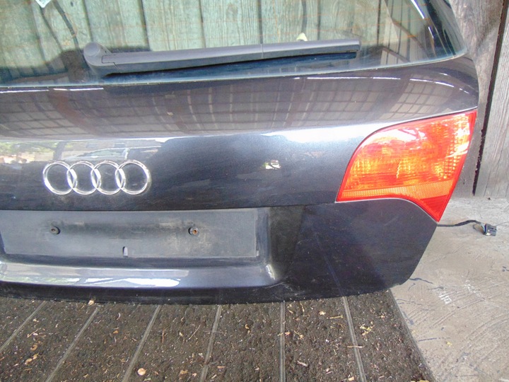 фото №7, Крышка зад задняя audi a4 b7 универсал avant lz7l идеальное состояние w цвет комплектная
